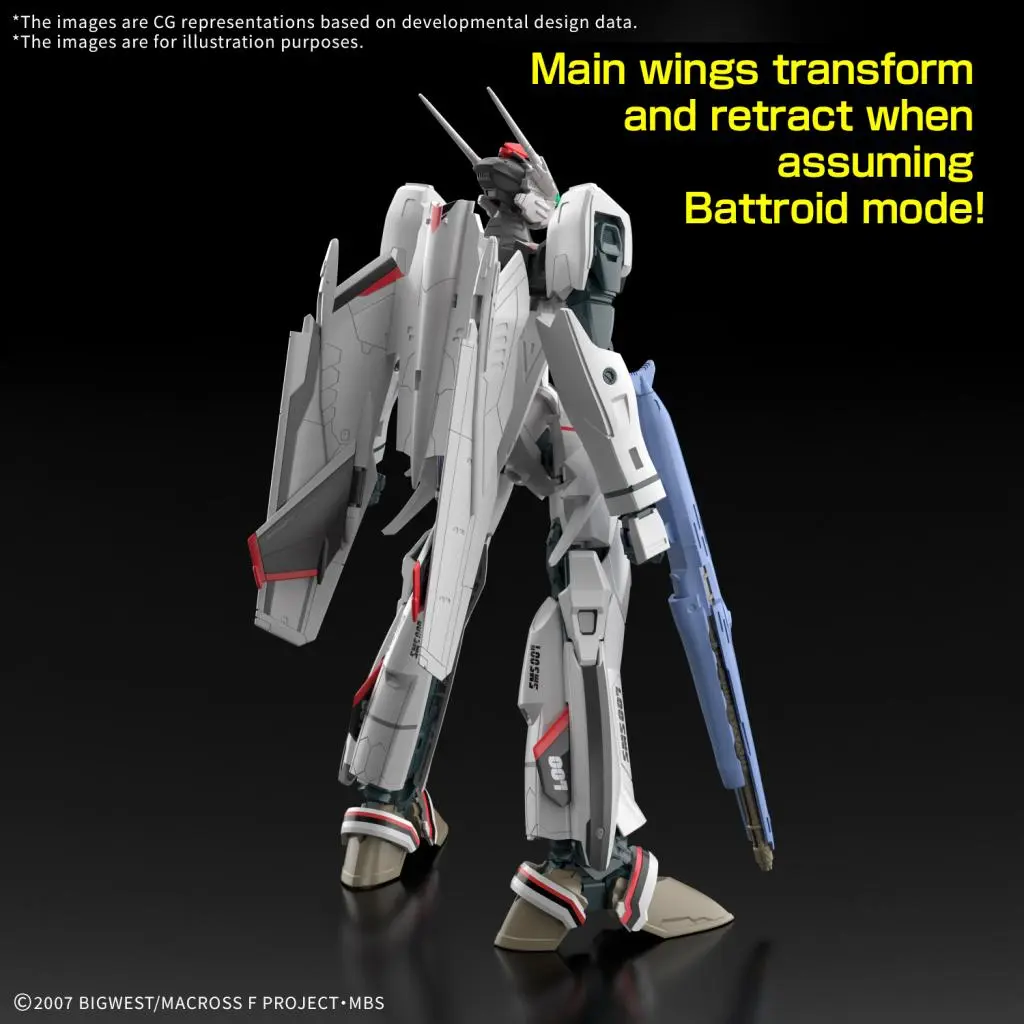 MACROSS - HG 1/100 VF-25F Messiah Valkyrie Alto Custom - Model Kit